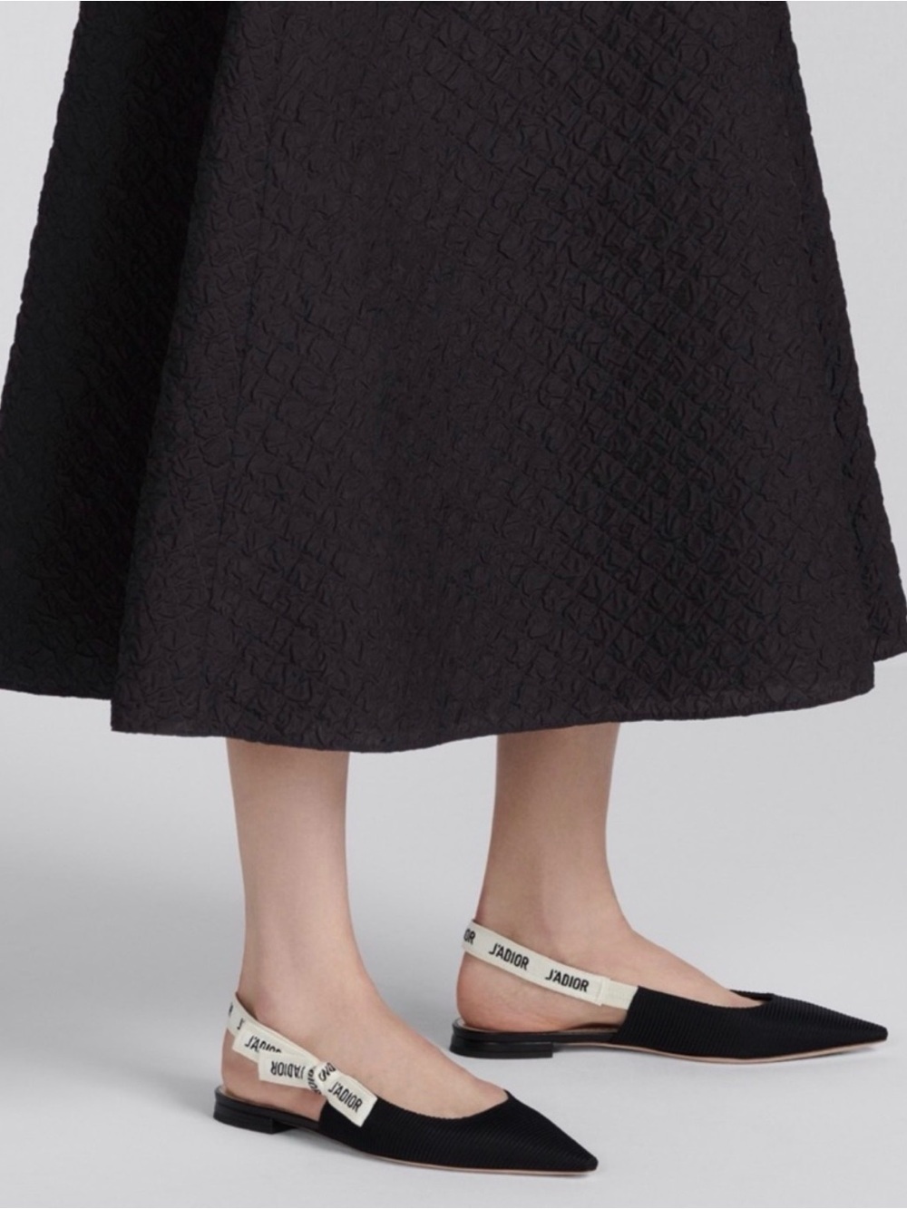 Authentic Dior J’Adior Slingback Flats